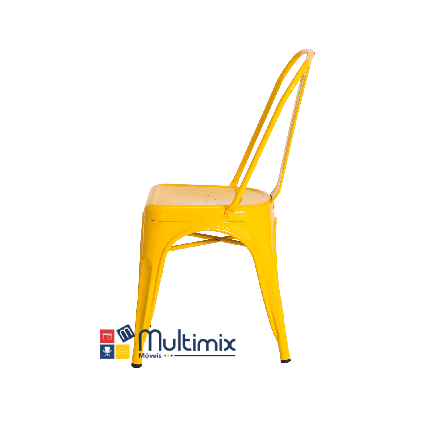 Cadeira Iron Design Amarela
