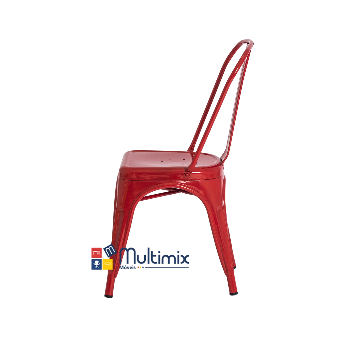Cadeira Iron Design Vermelha