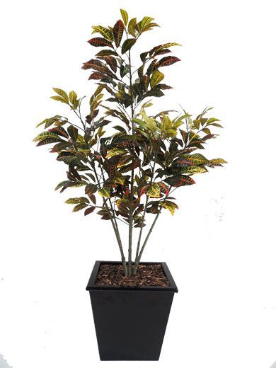 Croton Artificial (com 1,22 M De Altura) - Cod. 92551