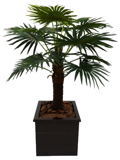 Palmeira Palmeto Artificial - Com 0,90 Cm De Altura