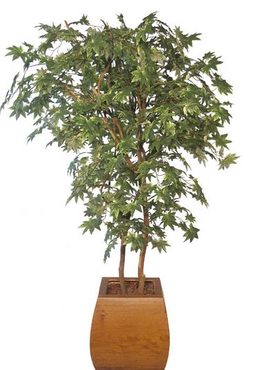 árvore Maple Frost Artificial 13009c - com 2,00 m De Altura * Tronco Natural e Folhas em Seda