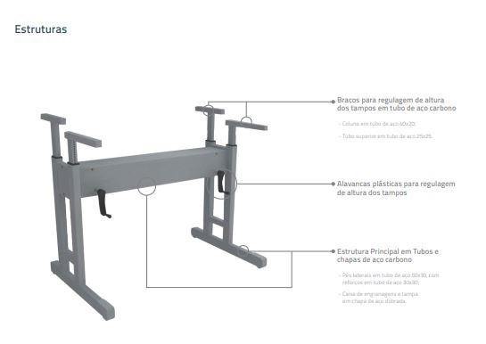 Módulo Simples Reto | Larg. 100cm X Prof. 60cm X Alt. 120cm - 18 mm ***Módulo Completo***