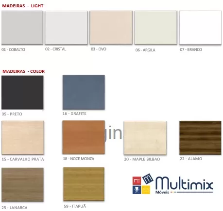 Mesa Refeitório 4 Lugares - Larg. 1,20 m x Prof. 80 cm x Alt.72 cm | Tampo Mdp 18mm Melamínico