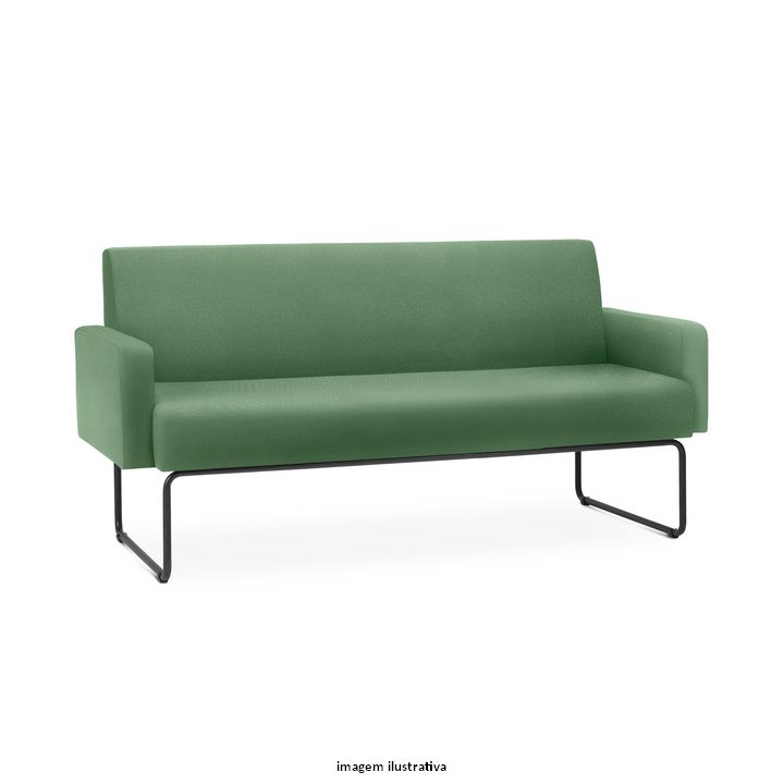 Sofa Pix 2 Lugares com Braço