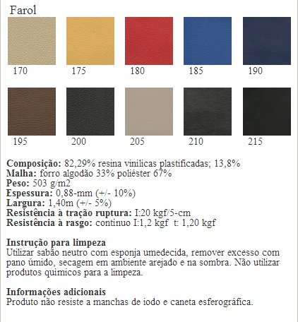 Longarina Sargas 2 Lugares - Estofada, Cromada | Couríssimo Especial