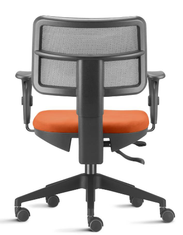 Cadeira para Escritório ZIP Operativa - Assento estofado encosto em tela *Mecanismo Evolution