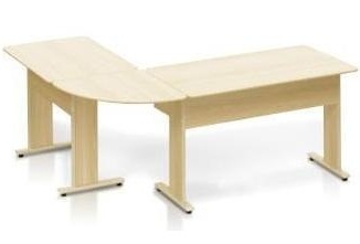 Conjunto de Mesa em L - 1000 X 1200 X 600 | Linha Uno 15mm