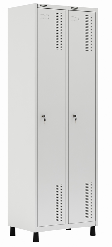 Rif-2 - Roupeiro de Aço 2 Portas | Chapa 24 - com Fechadura *linha Premium W3