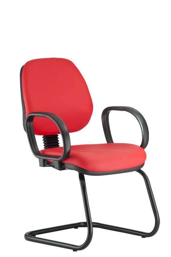 Cadeira Corporate Executiva Aproximação - Braço Corsa/ Base Fixa Sky