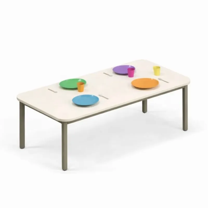 Mesa Para Refeitório Escolar Infantil - 4 Lugares