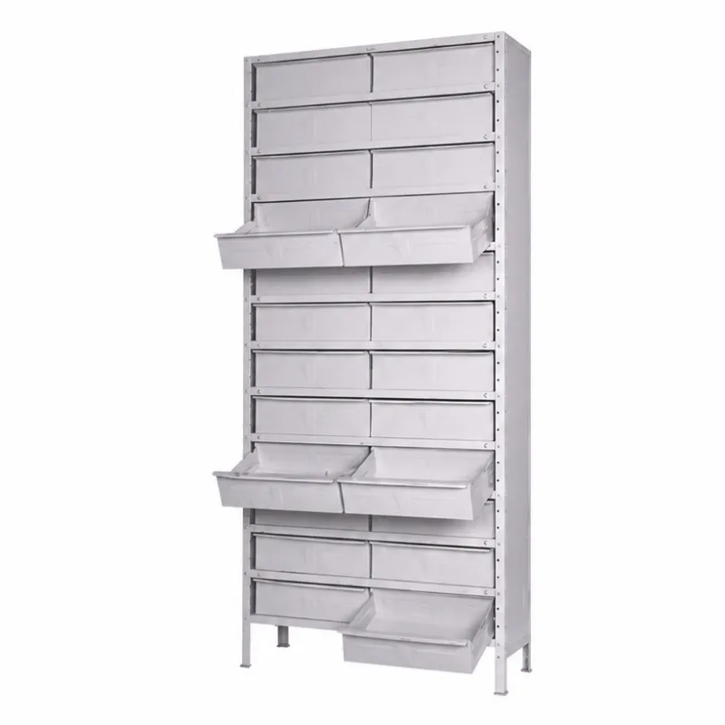 Estante De Aço Com 24 Gavetas | Chapa 24 - Edrg-24/300