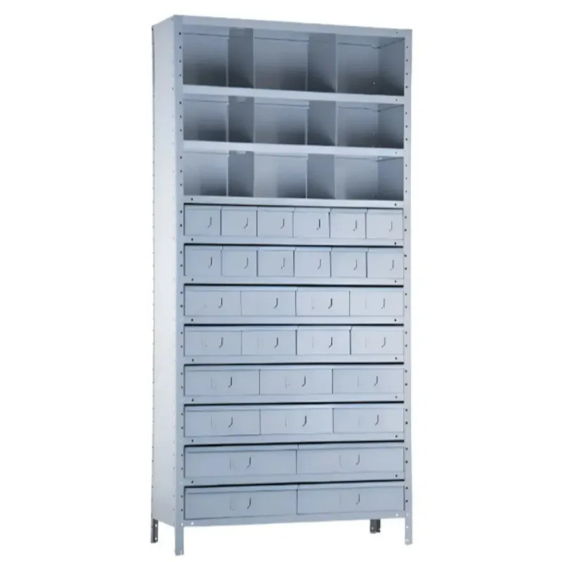 Estante De Aço Com 30 Gavetas | Chapa 24 - Edrg-30/300
