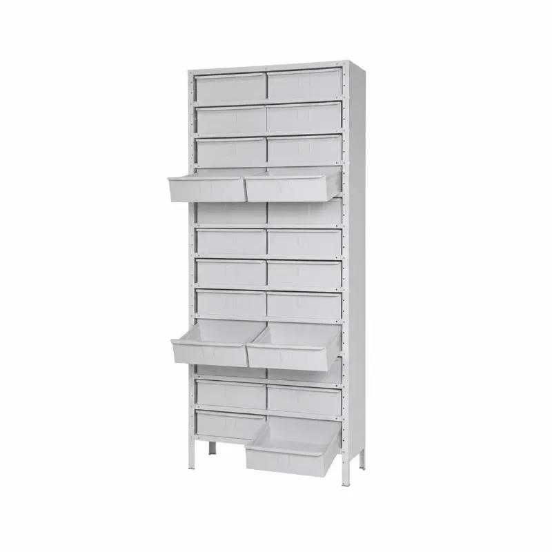 Estante De Aço Com 24 Gavetas | Chapa 24 - EDRG-24/600