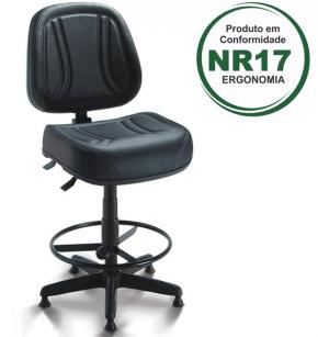 Cadeira Premium Ergonômica Back System Aro Caixa - Nr17
