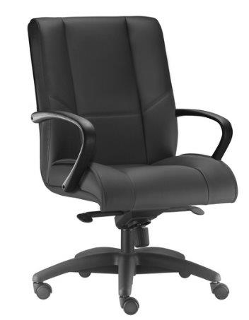 Cadeira Para Escritório New Onix Diretor - Base Preta Giratória