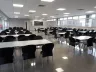 Cadeira Luna em Polipropileno - Assento Vermelho / Estrutura Preta | Frisokar