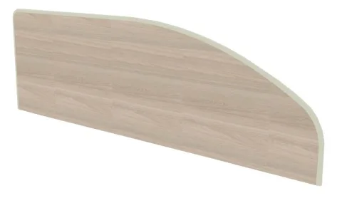 Biombo Curvo 1500 X 400 - Linha Uno 15Mm