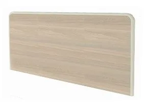 Biombo Lateral Reto 600 - Linha Uno 15Mm